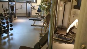 Fitness centrum a/nebo fitness zařízení v ubytování Das Eckert - Lifestyle Design Hotel & Fine Dining bei Basel (Grenzach)