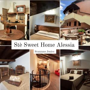 a collage of photos of a house at Stè Sweet home M&A in Scanzano