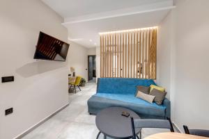 Posezení v ubytování Argento urban apartment (sphere)