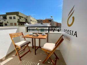 Balkón alebo terasa v ubytovaní B&B Poesia