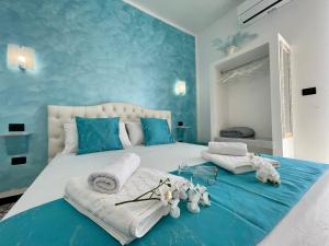 Posteľ alebo postele v izbe v ubytovaní B&B Poesia