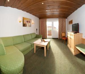 TV a/nebo společenská místnost v ubytování Schi- und Wanderhotel Berghof