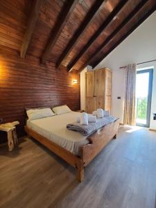 Postel nebo postele na pokoji v ubytování Kulla Relax