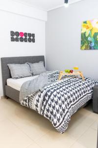 Posteľ alebo postele v izbe v ubytovaní K6 Fashion Sparta Apartment