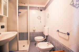 Koupelna v ubytování Residence Aquila - Bilo Zerbion