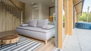 Posedenie v ubytovaní Osada Szczyrk - prywatna sauna&jacuzzi
