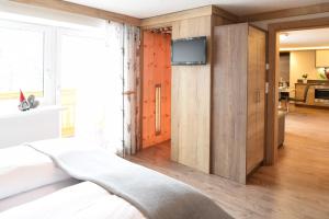 Posteľ alebo postele v izbe v ubytovaní Bergspitz Luxury Appartement