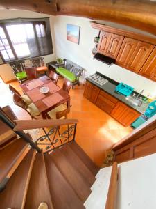 Kuchyň nebo kuchyňský kout v ubytování CABAÑA VILLA OMI