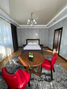 Postel nebo postele na pokoji v ubytování Hotel Ashad