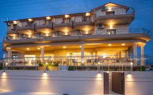 A balcony or terrace at Aktaia Boutique Hotel