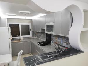 Kuchyň nebo kuchyňský kout v ubytování Maison chefchaouen
