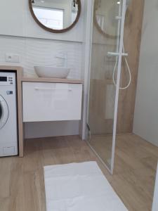 Kúpeľňa v ubytovaní Przytulny Apartament nad morzem