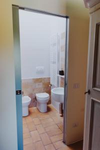 Kylpyhuone majoituspaikassa Pratelli6