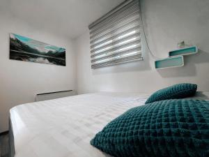 Posteľ alebo postele v izbe v ubytovaní Luxury Apartman ASIA Rijeka