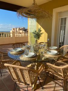 A balcony or terrace at Sol y mar