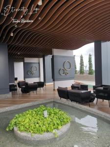 Et opholdsområde på Eternity Live2@ Troika Residence Kota Bharu-1B4Pax