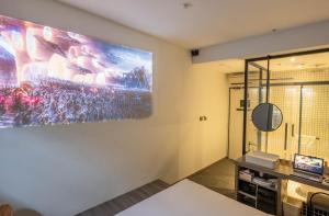 TV o dispositivi per l'intrattenimento presso Hotel 1888 Collection (SG Clean, Staycation Approved)