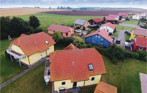 an aerial view of a small village with houses at Awesome Apartment In Boiensdorf in Boiensdorf