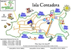 Ein Zertifikat, Auszeichnung, Logo oder anderes Dokument, das in der Unterkunft Contadora Island Inn ausgestellt ist