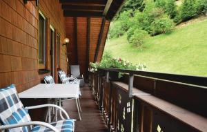 Rõdu või terrass majutusasutuses Cozy Apartment In B Peterstal-Griesbach