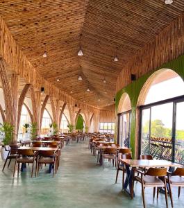 Restaurace v ubytování Homestay Tulip Garden Bảo Lộc
