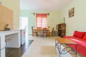 Kuchyň nebo kuchyňský kout v ubytování Yoga & Apartment Zlata Oliva