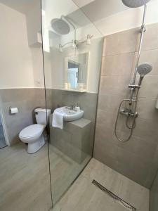 Kylpyhuone majoituspaikassa Balcescu Apartment Self Check-in