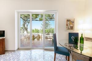 TV/trung tâm giải trí tại Villa Lo Pozzo, Anacapri