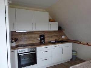 Kuchyň nebo kuchyňský kout v ubytování Ferienwohnung Gätcke + 5 fotografií