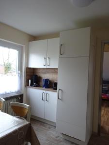 Kuchyň nebo kuchyňský kout v ubytování Ferienwohnung Gätcke