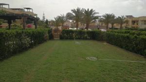 A garden outside شاليه ارضى بحديقه بقريه ديمورا بالساحل الشمالي كيلو ٧٥