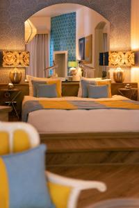 A seating area at La Capria Suite Hotel Alacati