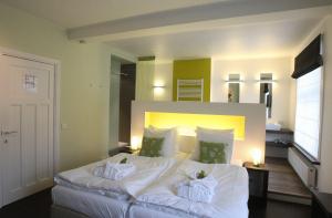 Voodi või voodid majutusasutuse B&B Sabbajon toas