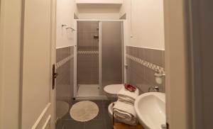 A bathroom at Agriturismo dalla Mimmi