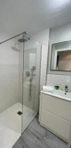Kúpeľňa v ubytovaní Hostal Portofino