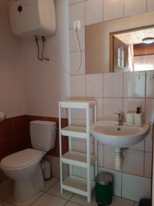 Koupelna v ubytování OWR Przystań + 37 fotografií