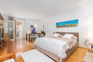 Postel nebo postele na pokoji v ubytování Apartment Anton