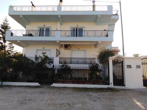 ระเบียงหรือลานระเบียงของ Alexadra's house Κάτω Αλμυρή