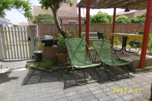 Patio nebo venkovní prostory v ubytování rez de chaussée studio climatisé dans villa