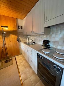 Kuchyň nebo kuchyňský kout v ubytování Apartment Résidence Sonnegg - Reimers - Vogel
