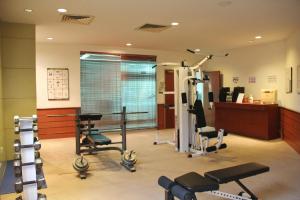 Fitness centrum a/nebo fitness zařízení v ubytování The Maple Suite