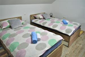 Posteľ alebo postele v izbe v ubytovaní Guest House Tonka