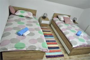 Posteľ alebo postele v izbe v ubytovaní Guest House Tonka