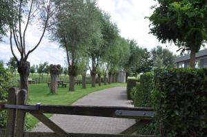 Zahrada ubytování B&B Knotwilgenhoeve
