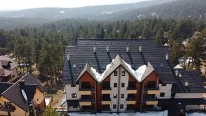 Nespecifikovaný výhled na hory nebo výhled na hory při pohledu z apartmánu