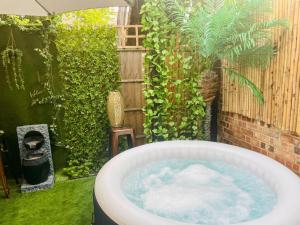 Zahrada ubytování The City Centre Townhouse Canterbury