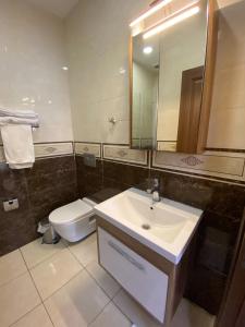 Koupelna v ubytování Boutique Sultan Hotel
