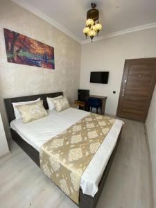 Postel nebo postele na pokoji v ubytování Boutique Sultan Hotel