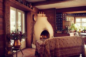Posezení v ubytování B&B Villa La Bercia