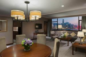 Posezení v ubytování Marco Polo Hongkong Hotel